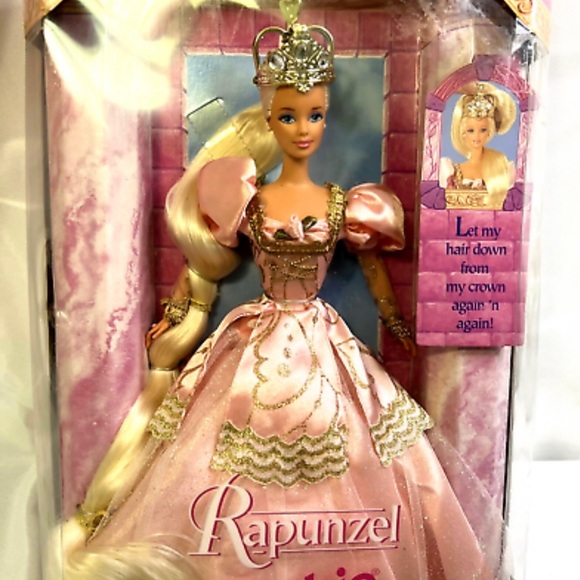 Rapunzel Barbie doll & Valentine Barbie doll - Picture 7 of 11